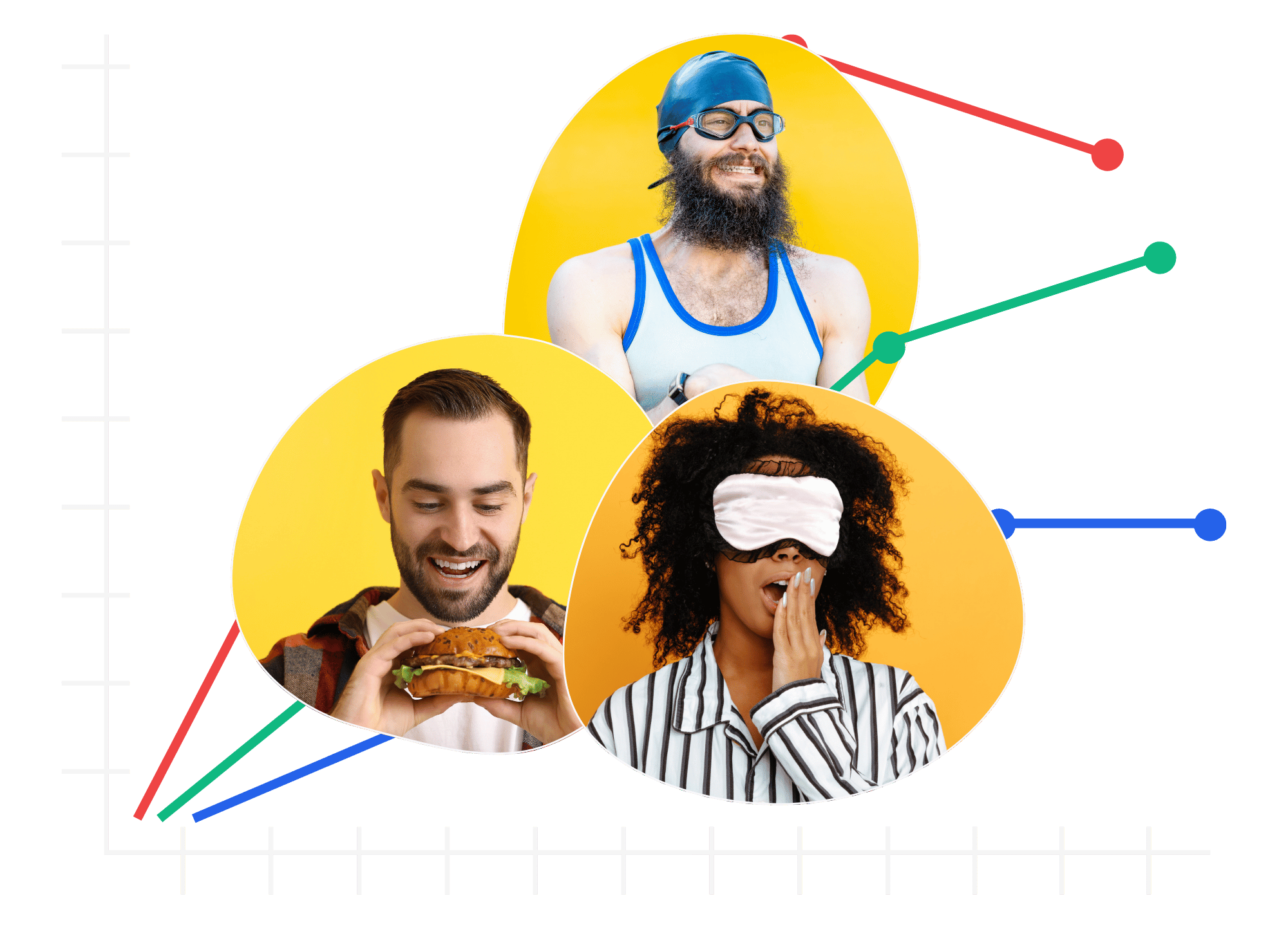 Person analyzing data on a dashboard